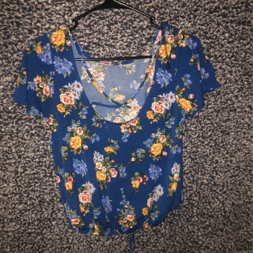 Floral rue 21 shirt